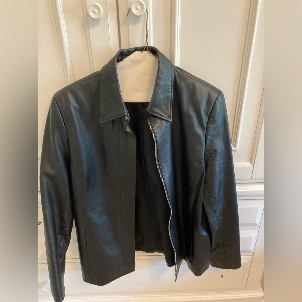 Women’s Black Leather jacket